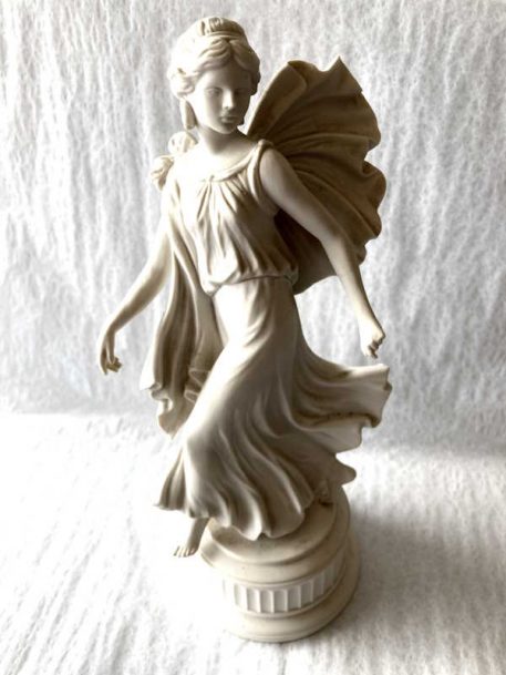 Wedgwood "Dancing Hours" Figurine. This is a white Limited Edition Porcelain Figurine made by Wedgwood. It is one of a set of six